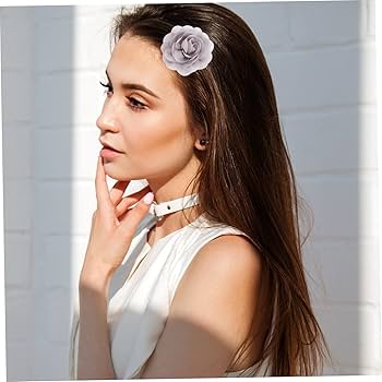 Amazon | HONMEET シフォン 3dローズヘアクリップセット 20個